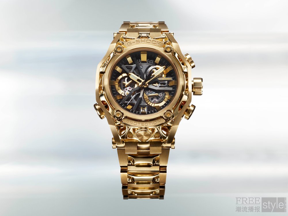 G-SHOCK打造18K黄金孤品腕表G-D001，开启坚韧新篇章