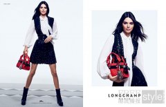 KENDALL JENNER出镜LONGCHAMP 2019秋冬