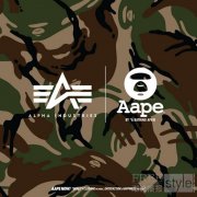 AAPE BY A BATHING APE® x Alpha Indus