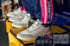 adidas neo复古网球鞋 新潮碰撞