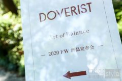 DOVERIST 20FW “ART OF BALANCE”，在