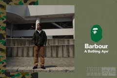 A BATHING APE® × Barbour