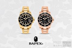 TYPE 1 BAPEX®腕表萃炼新生 捕捉