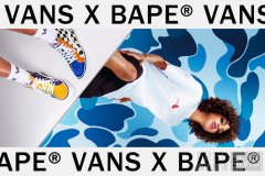 BAPE® × Vans 重塑经典，碰撞出