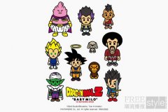 A BATHING APE® × DRAGON BALL Z 魔人