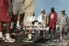 A BATHING APE® × NEW BALANCE 2022夏季
