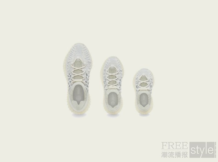 极简骨白adidas Originals发布YEEZY 350 V2 CMPCT SLATE BONE新配色_