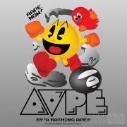 AAPE × 吃豆人PAC-MAN 与吃豆人开