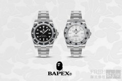 昼夜型走，BAPEX®腕表系列发布