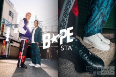 全新BAPE STA™以黑白光影勾勒隽