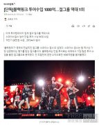 BLACKPINK巡演收入1000亿韩元 成为