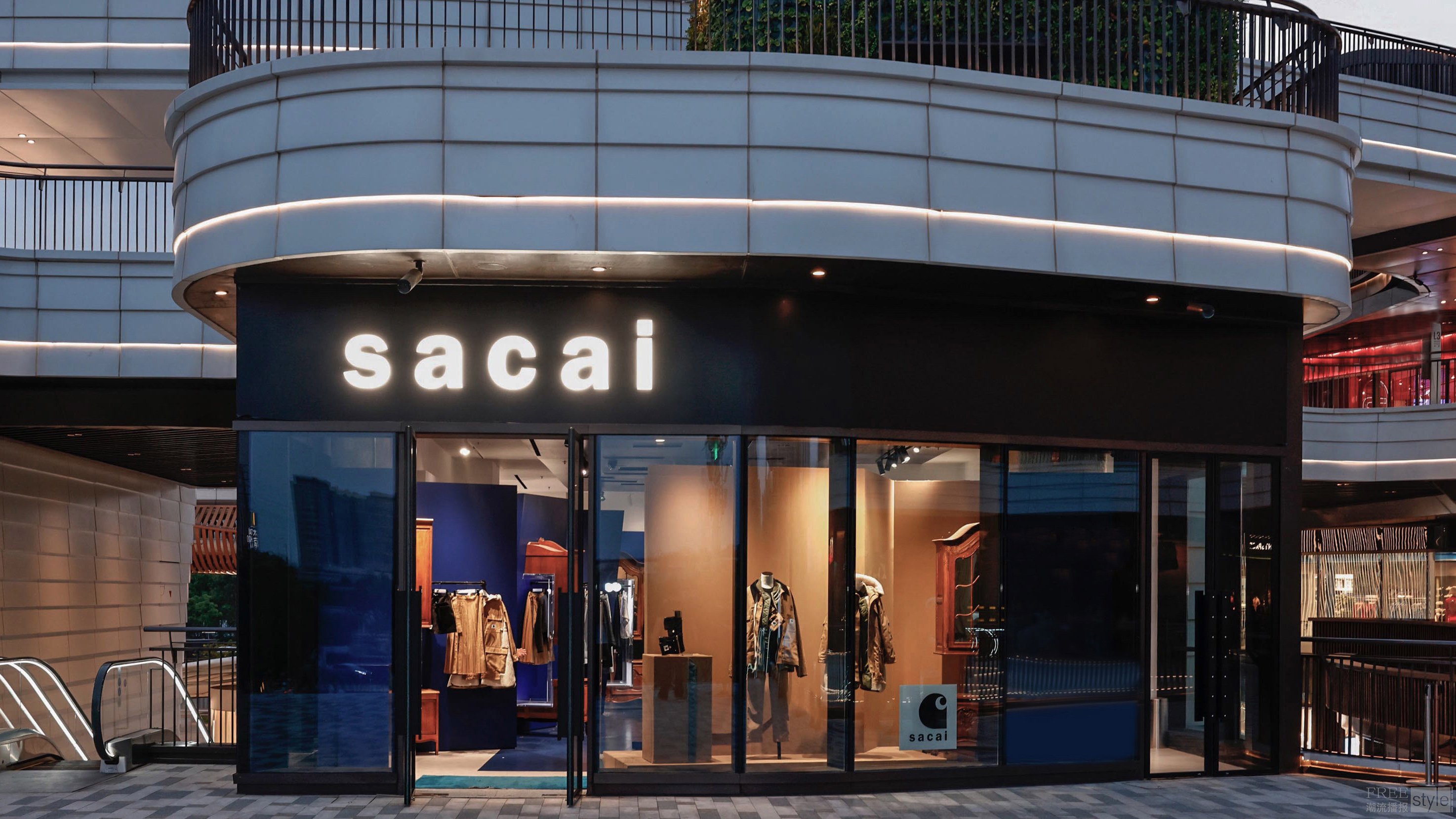 sacai x Carhartt WIP合作系列登陆上海前滩太古里图片3 sacai x Carhartt WIP合作系列登陆上海前滩太古里图片3