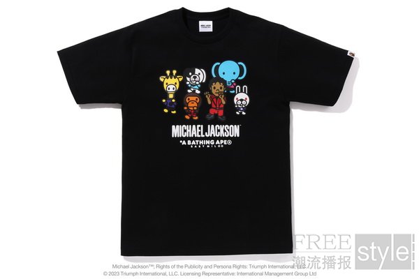 A BATHING APE® × MICHAEL JACKSON 致敬流行音乐之王_freestyle潮流网