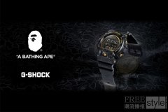 G-SHOCK为BAPE® 30周年推出GM-6900纪念腕表