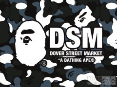 A BATHING APE® × DOVER STREET MARKE