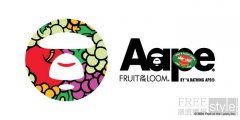 AAPE × FRUIT OF THE LOOM 多汁夏日，