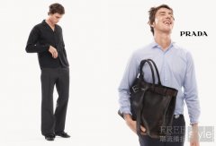 PRADA 2025春夏男装广告大片 HA