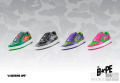 BAPE STA™携多巴胺配色炫彩登场