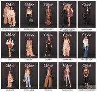 群星出席Chloé2025冬季系列时装