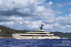 M/Y IRYNA即将启航，首艘配备O