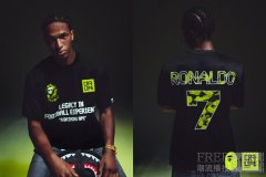 绿茵传奇，无畏征程 BAPE®携手CR7® LIFE共
