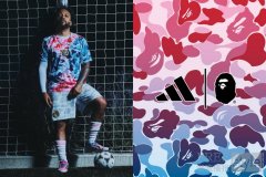 点燃街头与绿茵激情 BAPE®携手adidas共创全