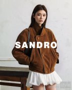 SANDRO携手大中华区品牌挚友奚梦瑶 发布