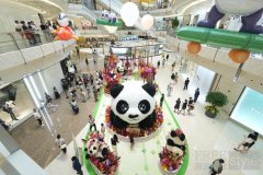 上海ifc商场  竹趣熊猫乐园