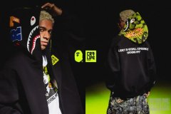 从球场到街头，BAPE® × CR7® 