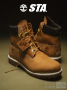 Timberland首次携手STA推出联名黄靴,以现代