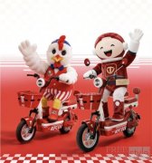 全网圈粉!台铃肯德基联名开运小红车成