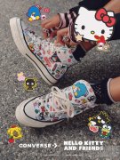 CONVERSE 携手 HELLO KITTY AND FRIENDS 致意挚友闪耀时刻
