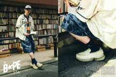 BAPE®正式推出首个乐福鞋系列