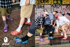 BAPE®︎ × CROCS 2026春夏系列