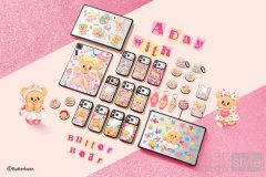 沉浸式体验黄油小熊的一天！CASETiFY 再次
