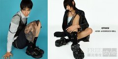 解构暗黑朋克美学，Crocs卡骆驰携手Ande