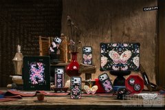 循针入绣,CASETiFY 推出「蝶绣生花」非遗