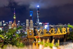 上海宝格丽酒店于La Terrazza高空露台酒吧