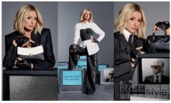 PARIS HILTON 再度出镜 KARL LAGERFELD 26秋冬大片
