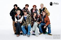 BAPE® × STRAY KIDS联名热潮席卷首尔